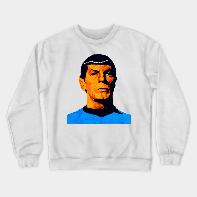 this is spock Crewneck Sweatshirt by Thinkerman